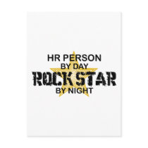 HR Person Deadly Ninja postcards