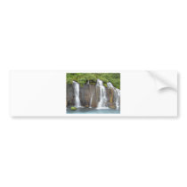 Hraunfossar Bumper Stickers