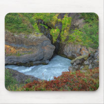 Hraunfossar I mousepads
