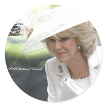 HRH Duchess of Cornwall Stickers
