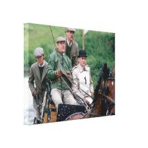 HRH Duke of Edinburgh 1990 Stretched Canvas Print