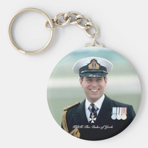 HRH Prince Andrew Key Chains