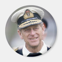 HRH The Prince Philip, Duke of Edinburgh Magnets