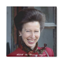 HRH The Princess Royal Refrigerator Magnet