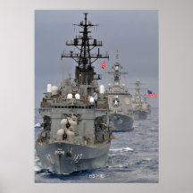 HS Hiei Poster