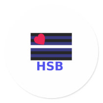HSB ROUND STICKERS