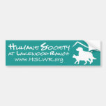 HSLWR logo bumper sticker
