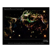 HST Supernova Remnant Cassiopeia A posters