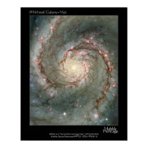 HST Whirlpool Galaxy M51 posters