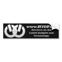 HTGP Bumper Sticker bumper stickers by htgpstore HTGP Bumper Sticker bumper stickers
