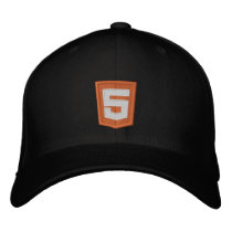 HTML 5 embroidered hats
