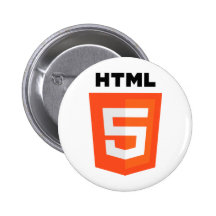 HTML 5 logo Buttons