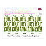 http://www.zazzle.com/jailarttradingcards postcard