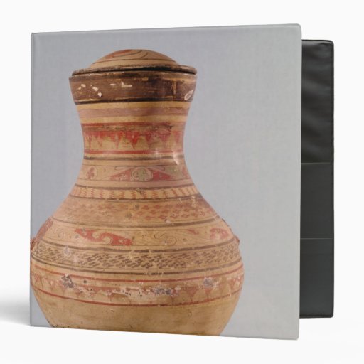 Hu' vase with lid binder