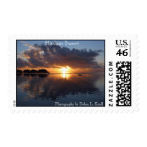 Huahine Sunset Postage postage