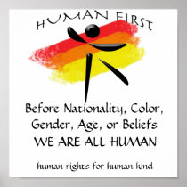 huamn, Before Nationality, Color, Gender, Age, ... Print