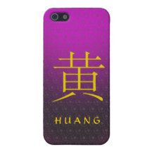 Huang Monogram iPhone 5 Cover