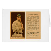 Hub Northen Dodgers Baseball 1912 Card