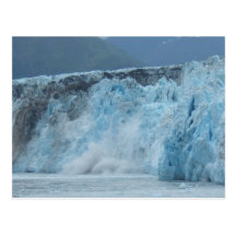 Hubbard Glacier crashes into the Gulf of Alaska Post Cards