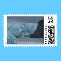 Hubbard Glacier in Alaska stamps