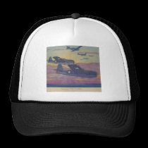 Hubbell's Grumman Fi6 Hellcat hats