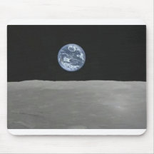 Hubble Earthrise Mouse Mat