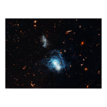 Hubble Finds Mature Galaxy Masquerading as Toddler posters