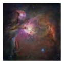 Hubble Panoramic View of Orion Nebula posters