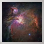 Hubble Panoramic View of Orion Nebula Poster