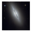 Hubble Sees Galaxy on Edge posters by alandail Hubble Sees Galaxy on Edge posters