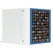 Hubble Space Poster Vinyl Binder