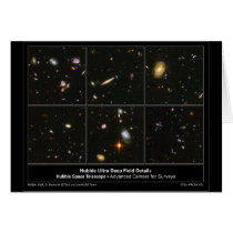 HubbleUltraDeepFieldDetails-2004-07c Greeting Card