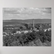 Huber Breaker Ashley Pa. Poster