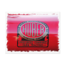 Huber Tractor Logo postcards by henrym56 Huber Tractor Logo postcards