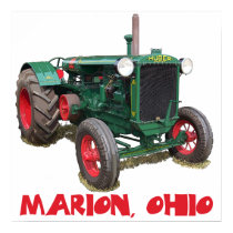 Huber Tractor - Marion, Ohio Poster