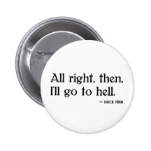 Huck Finn on Hell Button