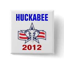 Huckabee 2012 pinback buttons