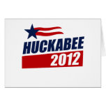 Huckabee 2012 cards