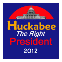HUCKABEE 2012 Huge Poster Print