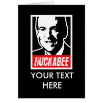 HUCKABEE GREETING CARD