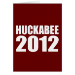 HUCKABEE IN 2012 cards