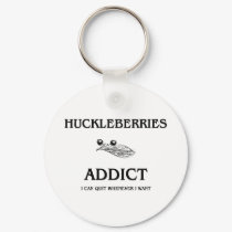 Huckleberries Addict keychains