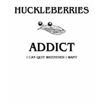 Huckleberries Addict t-shirts by foodshirts Huckleberries Addict t-shirts