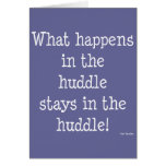 Huddle Greeting Cards