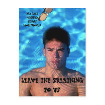 hudepohl_zoom, LEAVE THE BREATHING TO US, BAY A... postcards by yougofirst2007 hudepohl_zoom, LEAVE THE BREATHING TO US, BAY A... postcards