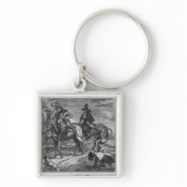 Hudibras Sallies Forth, Plate II Keychain