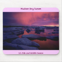 Hudson Bay Sunset , Canada mousepads