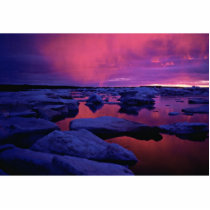 Hudson Bay Sunset , Canada photo sculptures