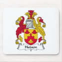 Hudson Family Crest mousepads
