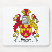 Hudson Family Crest mousepads